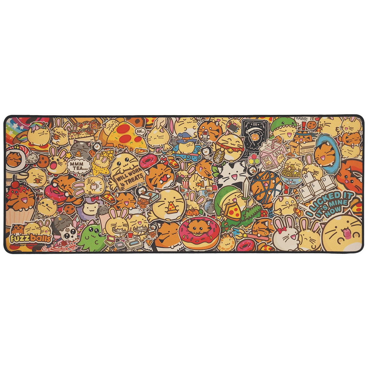 Image produit Fuzzballs Tapis de bureau & Sous-verre