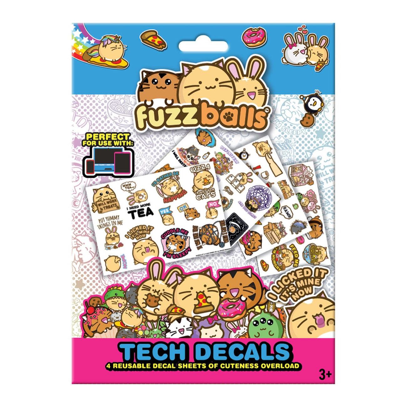 Product image Fuzzballs Tech Sticker Pack