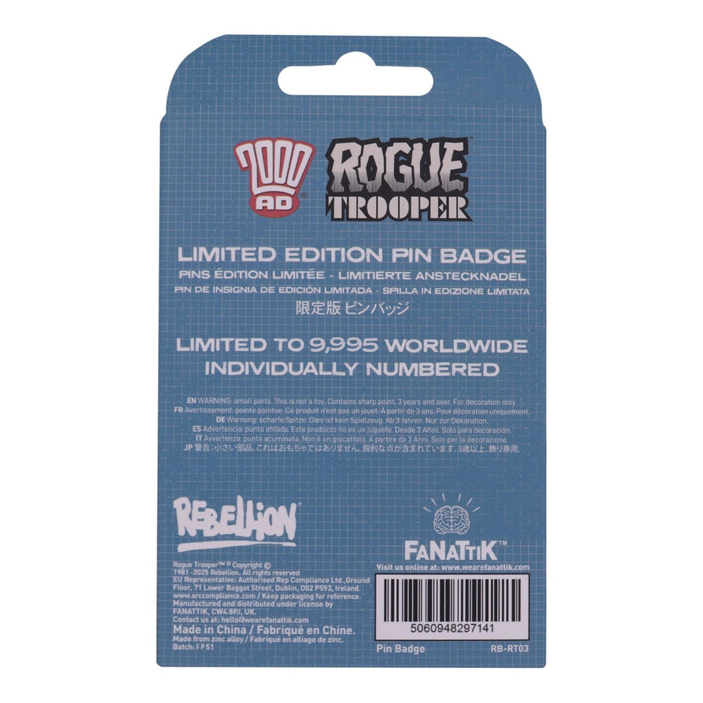 Image produit 2000 AD Pin's Rogue Trooper GI Édition Limitée