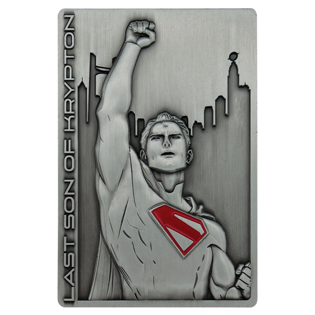Image produit Superman 2025 Lingot Métal Last Son of Krypton Édition Limitée