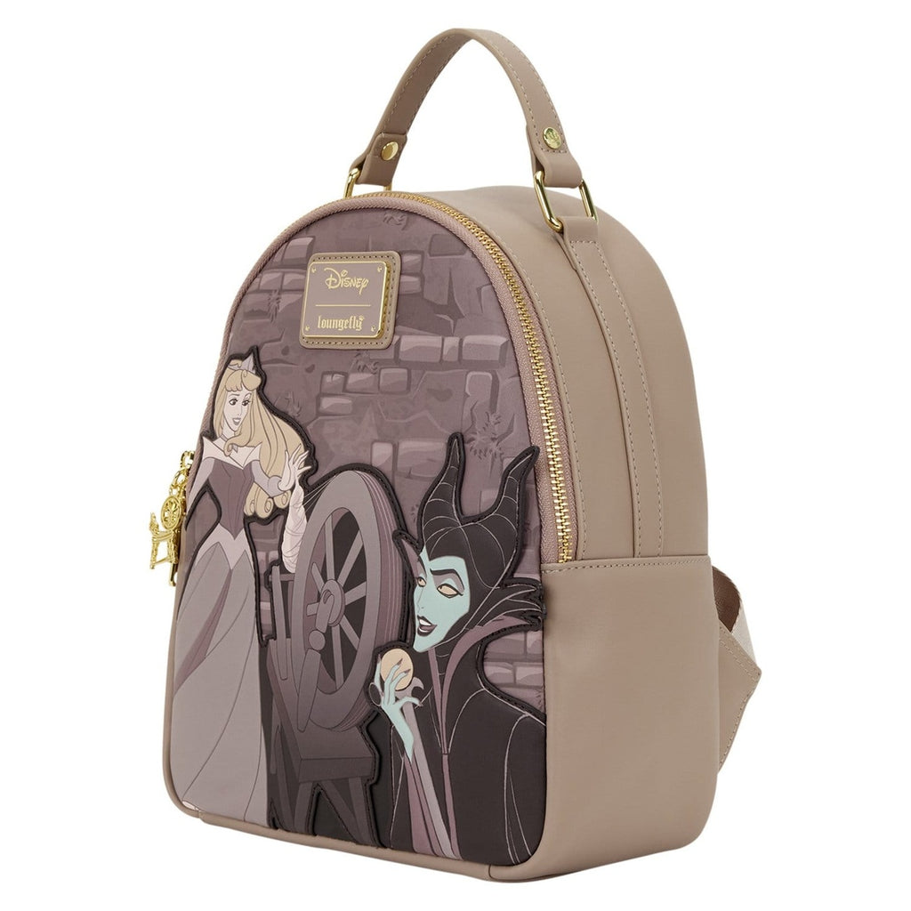 Image produit Disney by Loungefly mini sac à dos Sleeping Beauty Spinning Wheel