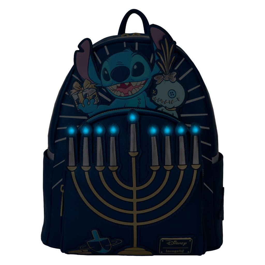 Image produit Lilo & Stitch par Loungefly Mini sac à dos Menorah Stitch