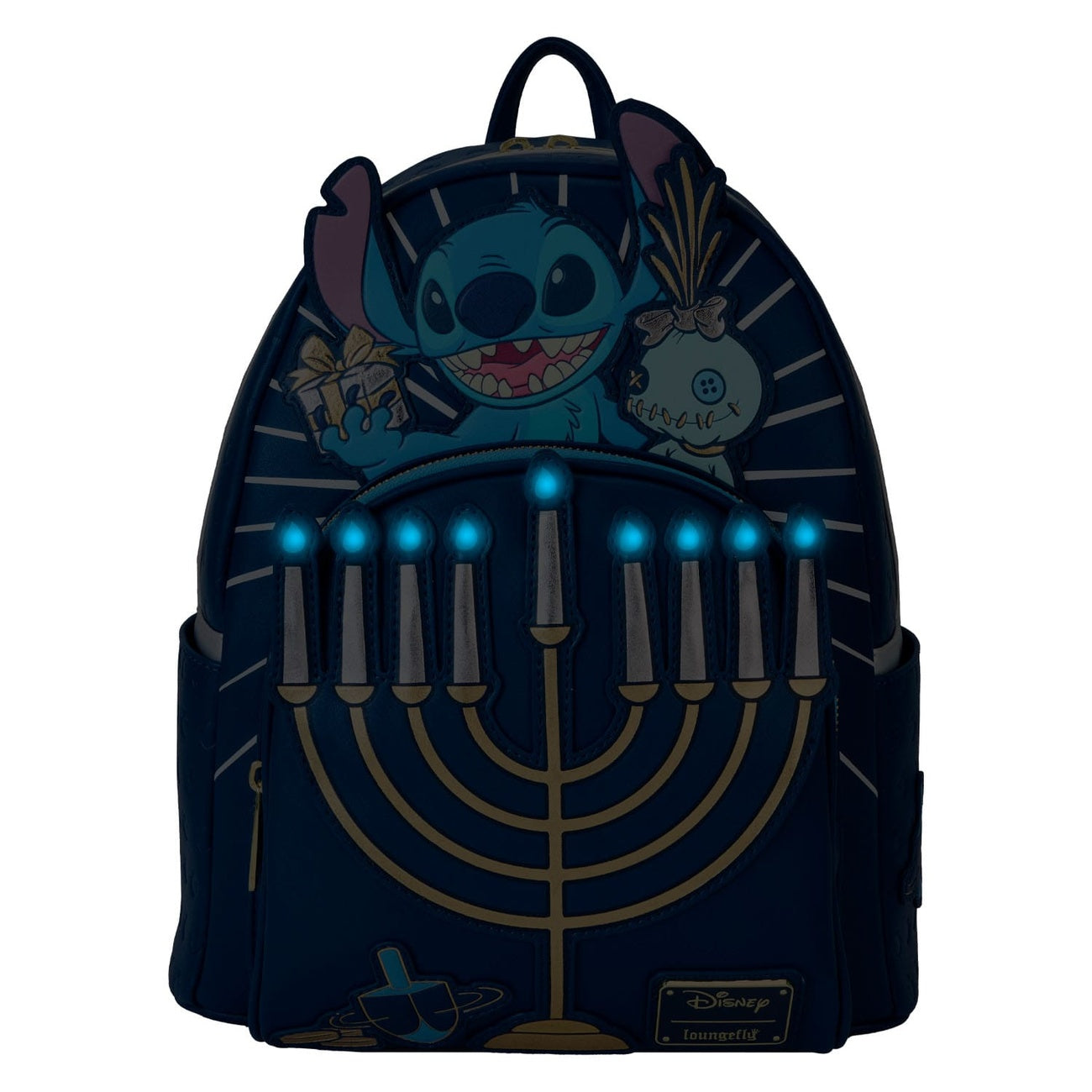 Image produit Lilo & Stitch par Loungefly Mini sac à dos Menorah Stitch