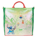 Image produit Disney by Loungefly Sac cabas Lilo & Stitch Holiday