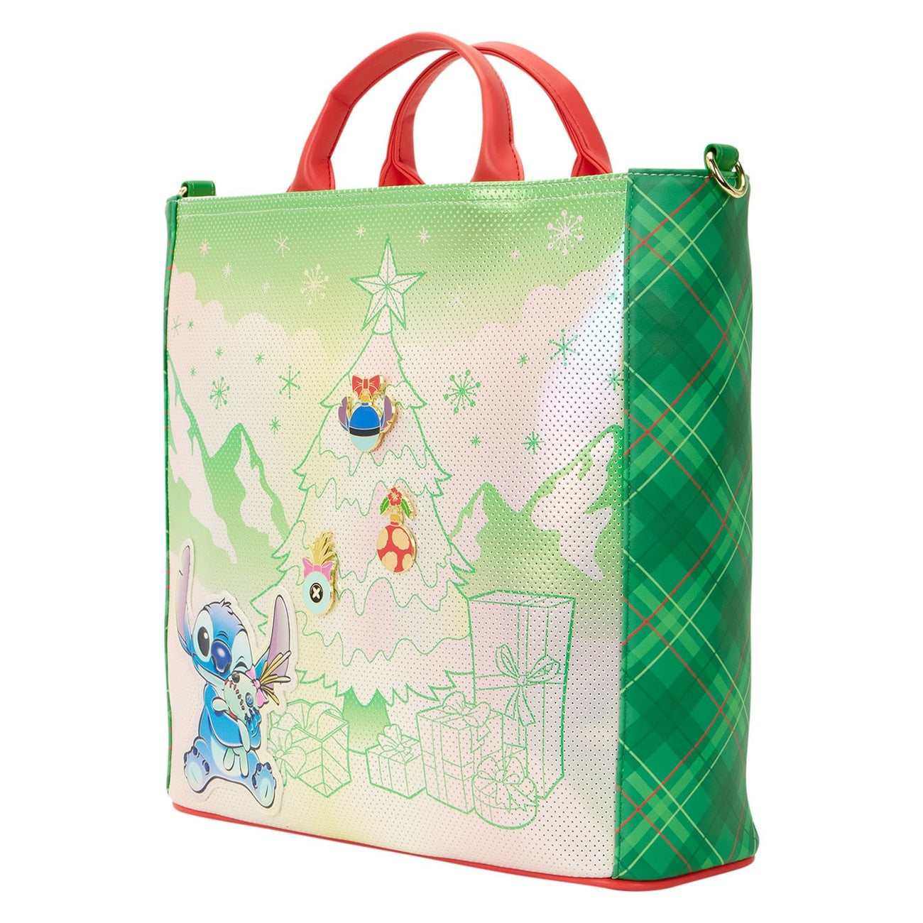 Image produit Disney by Loungefly Sac cabas Lilo & Stitch Holiday