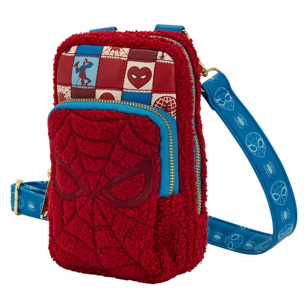 Image produit Marvel by Loungefly sac bandoulière Spider-Man pour téléphone portable avec portefeuille