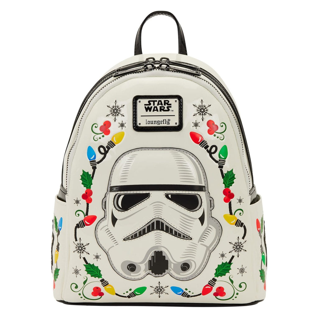 Image produit Star Wars by Loungefly Mini sac à dos Stormtrooper Holiday