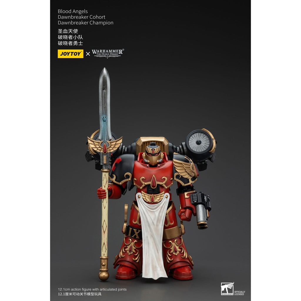 Image produit Warhammer The Horus Heresy figurine articulée 1/18 Blood Angels Dawnbreaker Cohort Dawnbreaker Champion 13 cm