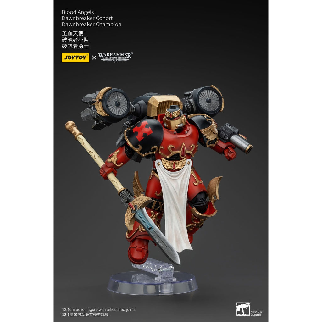 Image produit Warhammer The Horus Heresy figurine articulée 1/18 Blood Angels Dawnbreaker Cohort Dawnbreaker Champion 13 cm