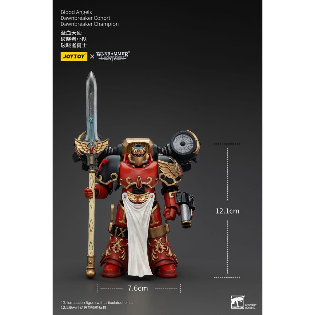 Image produit Warhammer The Horus Heresy figurine articulée 1/18 Blood Angels Dawnbreaker Cohort Dawnbreaker Champion 13 cm