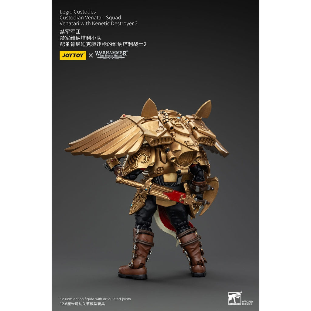 Image produit Warhammer The Horus Heresy Figurine articulée 1/18 Legio Custodes Custodian Venatari Squad Venatari with Kinetic Destroyer 2 13