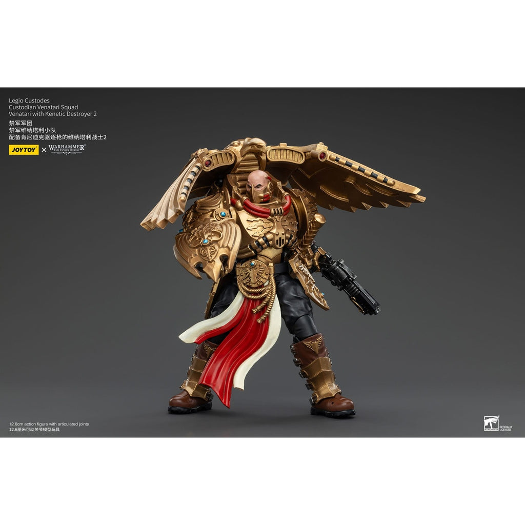 Image produit Warhammer The Horus Heresy Figurine articulée 1/18 Legio Custodes Custodian Venatari Squad Venatari with Kinetic Destroyer 2 13