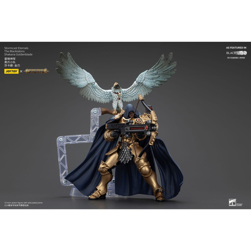 Image produit Warhammer Age of Sigmar Figurine articulée Stormcast Eternals The Blacktalons Shakana Goldenblade 20 cm