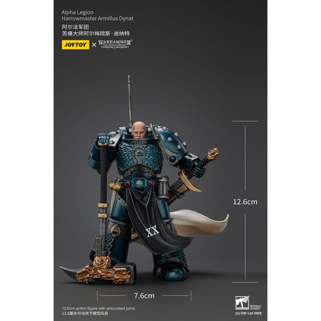 Image produit Warhammer The Horus Heresy figurine articulée Alpha Legion Harrowmaster Armillus Dynat 20 cm