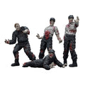 Image produit Zombie Dark Source – Pack de 4 figurines d’action Security Guards 8 cm