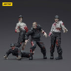 Image produit Zombie Dark Source – Pack de 4 figurines d’action Security Guards 8 cm