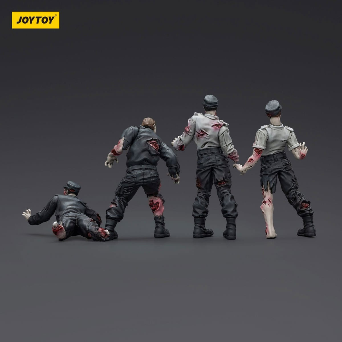 Product image Zombie Dark Source Action Figures 4-Pack Security Guards 8 cm