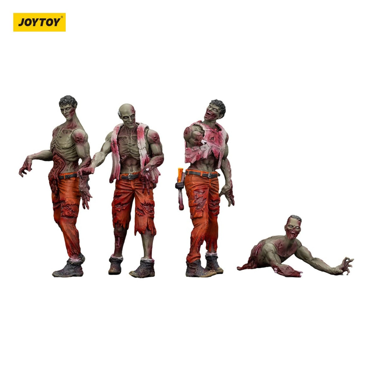 Image produit Zombie Dark Source figurines d’action set de 4 Mechanic Team 8 cm