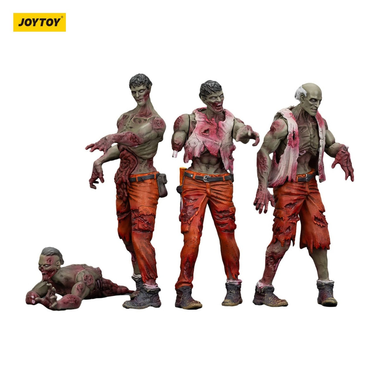 Image produit Zombie Dark Source figurines d’action set de 4 Mechanic Team 8 cm