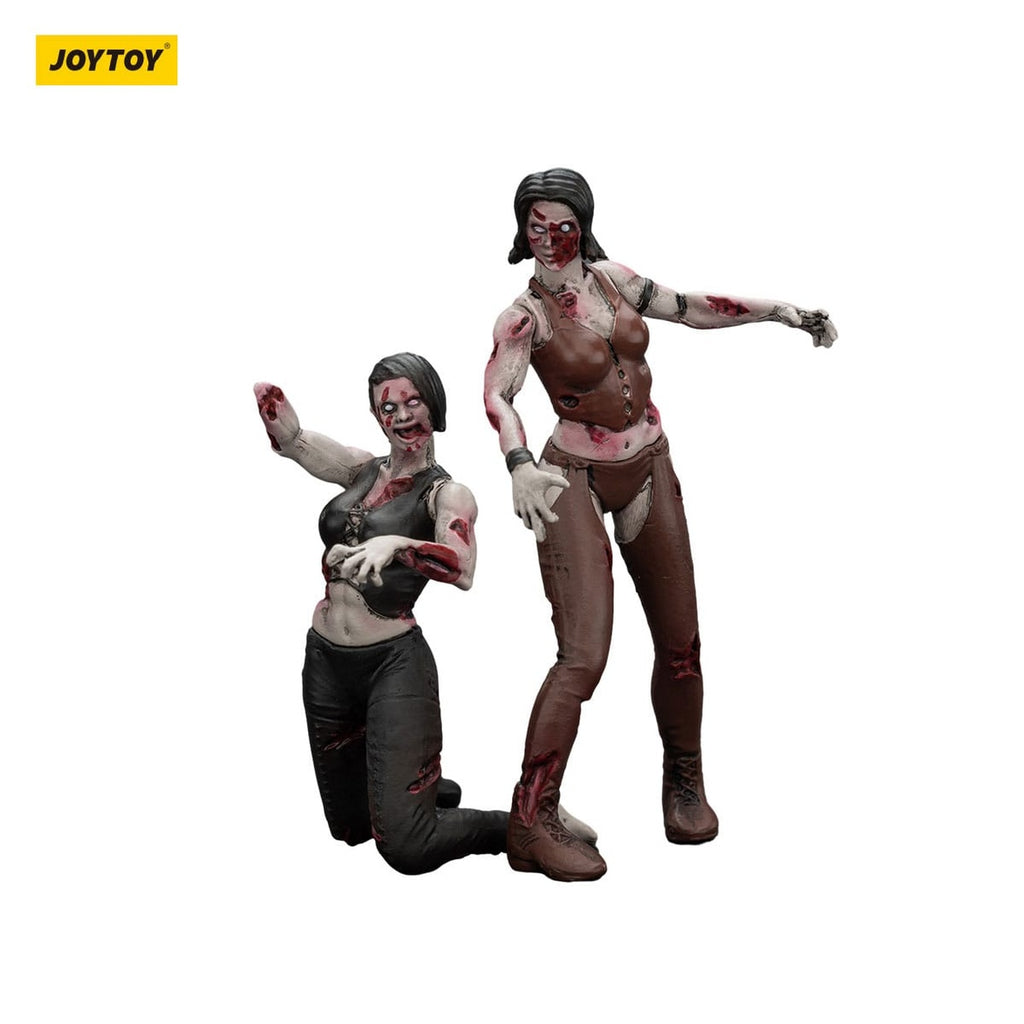Image produit Zombie Dark Source lot de 2 figurines Female wrestlers 8 cm
