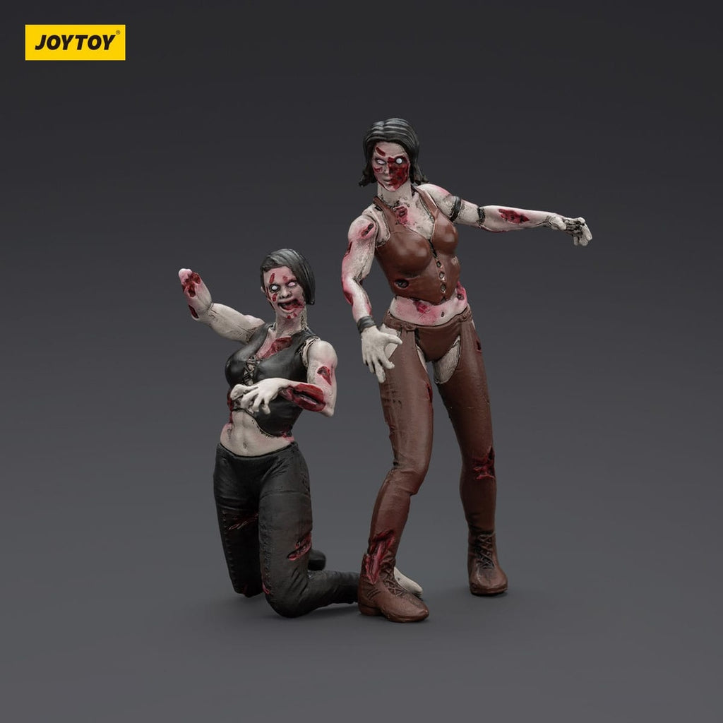Image produit Zombie Dark Source lot de 2 figurines Female wrestlers 8 cm
