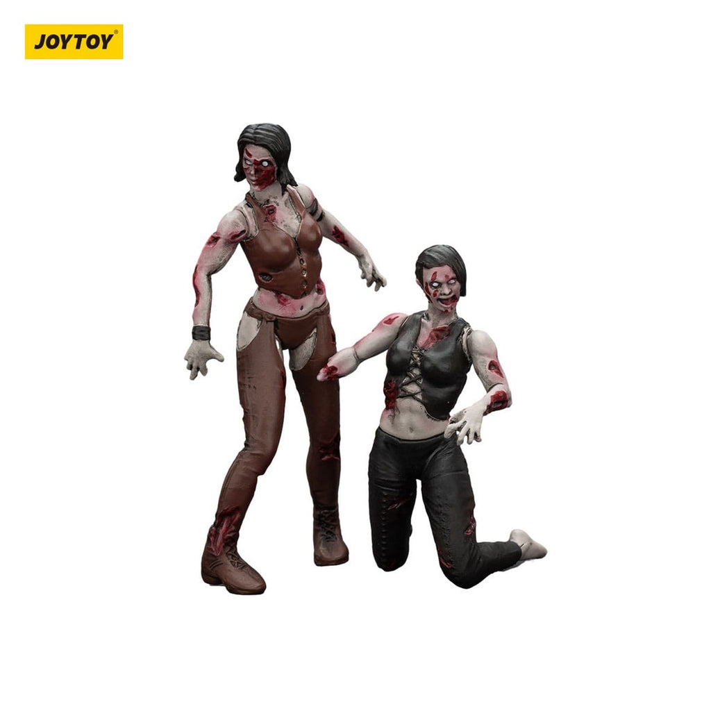 Image produit Zombie Dark Source lot de 2 figurines Female wrestlers 8 cm