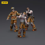 Image produit Zombie Dark Source figurines d’action lot de 3 pompiers 8 cm