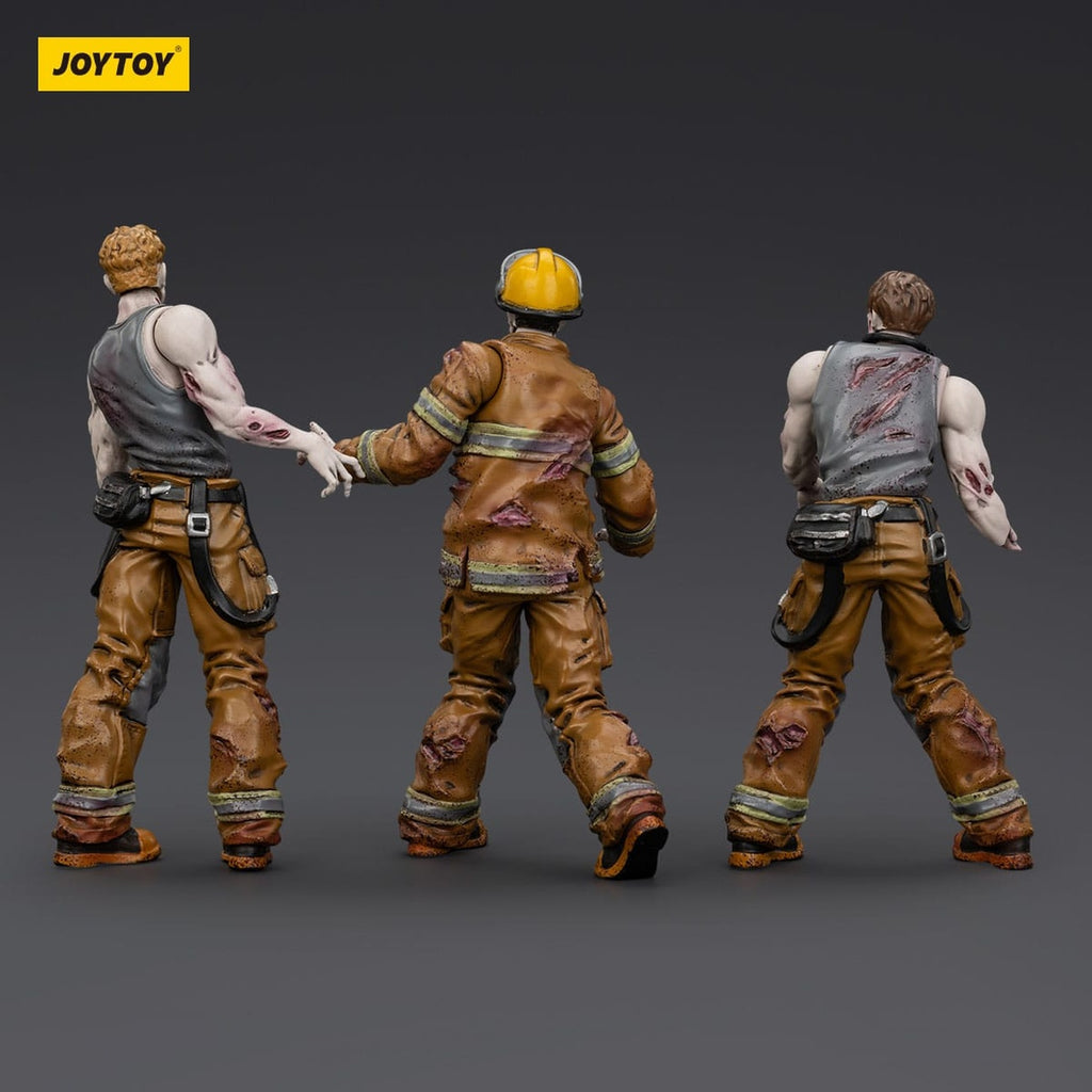 Image produit Zombie Dark Source figurines d’action lot de 3 pompiers 8 cm