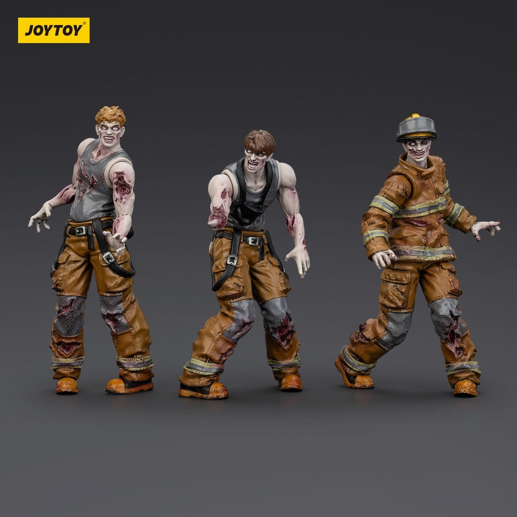 Image produit Zombie Dark Source figurines d’action lot de 3 pompiers 8 cm
