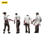 Image produit Zombie Dark Source figurines d’action pack de 4 Scientists (Male) 8 cm