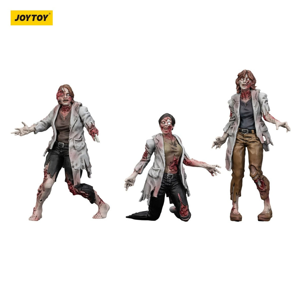 Product image Zombie Dark Source Action Figures 3-Pack Scientists (Female) 8 cm