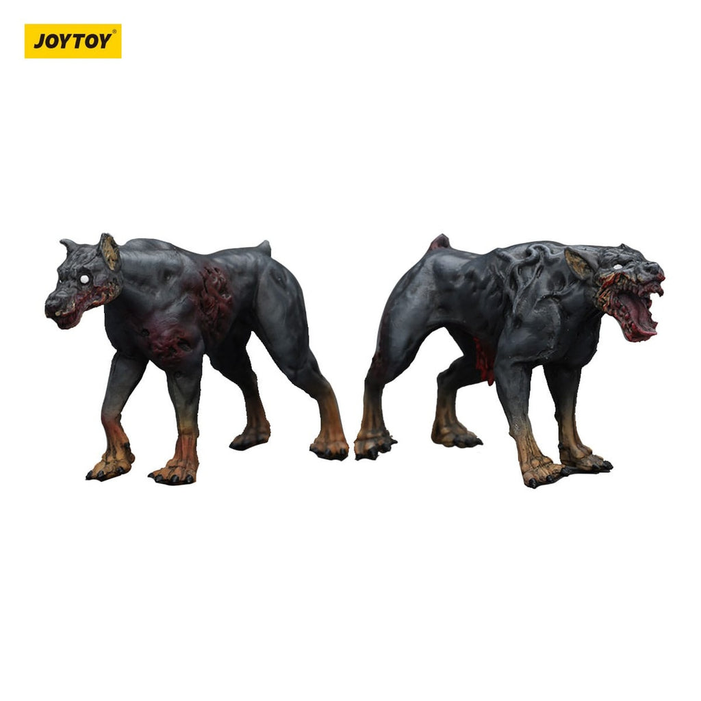 Image produit Zombie Dark Source figurines d’action pack de 2 Police Dogs 8 cm