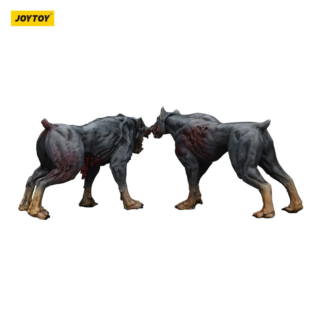 Image produit Zombie Dark Source figurines d’action pack de 2 Police Dogs 8 cm