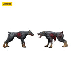 Image produit Zombie Dark Source figurines d’action pack de 2 Police Dogs 8 cm