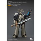 Image produit Warhammer The Horus Heresy figurine articulée 1/18 Iron Warriors MKVI Tactical Sergeant with Power Sword and Plasma Pistol 12 cm