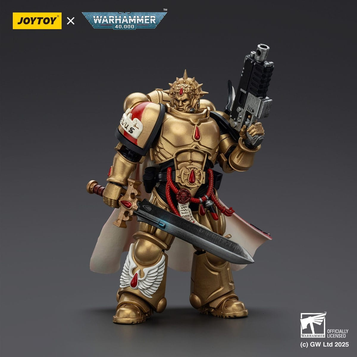 Image produit Warhammer 40,000 : Combat Patrol Blood Angels figurine articulée Captain with Heavy Bolt Pistol & Power Sword 20 cm