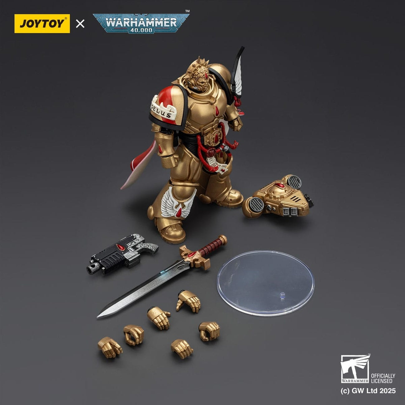Image produit Warhammer 40,000 : Combat Patrol Blood Angels figurine articulée Captain with Heavy Bolt Pistol & Power Sword 20 cm