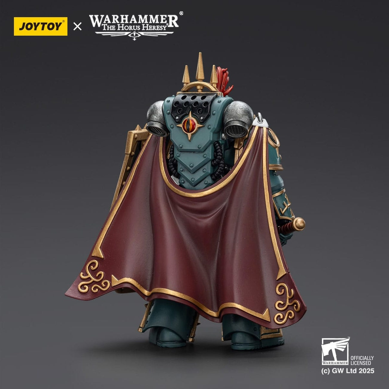 Image produit Warhammer The Horus Heresy figurine articulée Sons of Horus Little Horus Aximand Captain of the 5th Company 20 cm