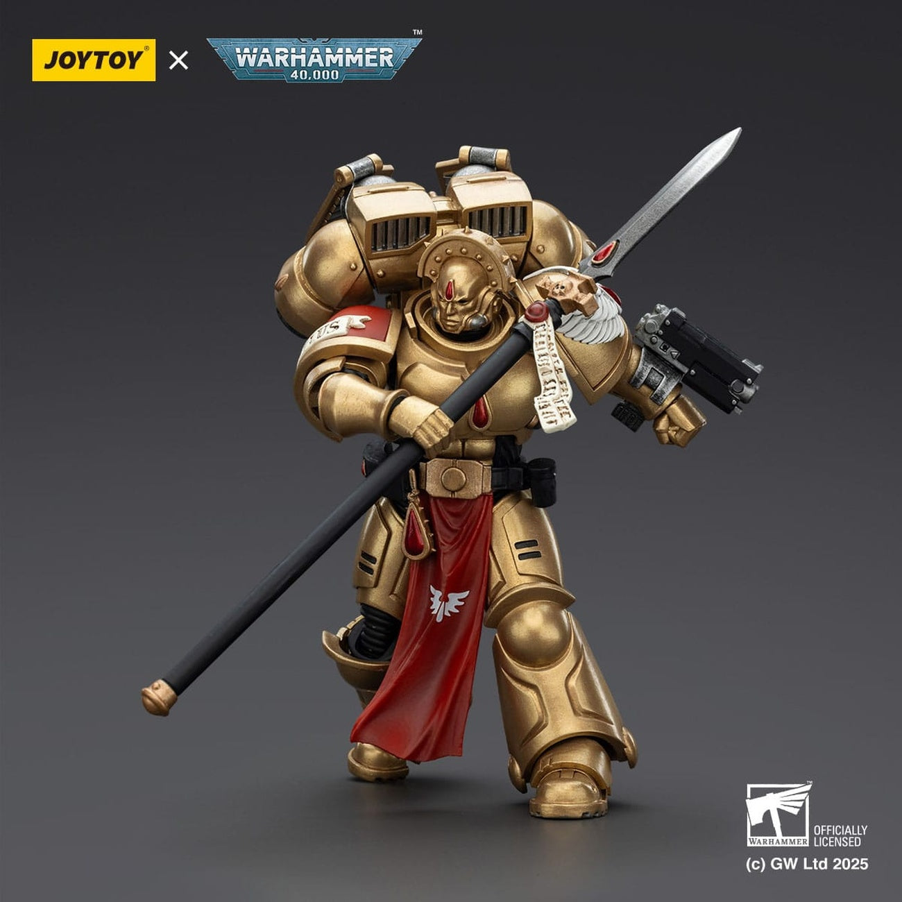 Image produit Warhammer 40,000 : Combat Patrol Blood Angels Figurine articulée Sanguinary Guard 2 avec Angelus Boltgun et Encarmine Spear 20 cm