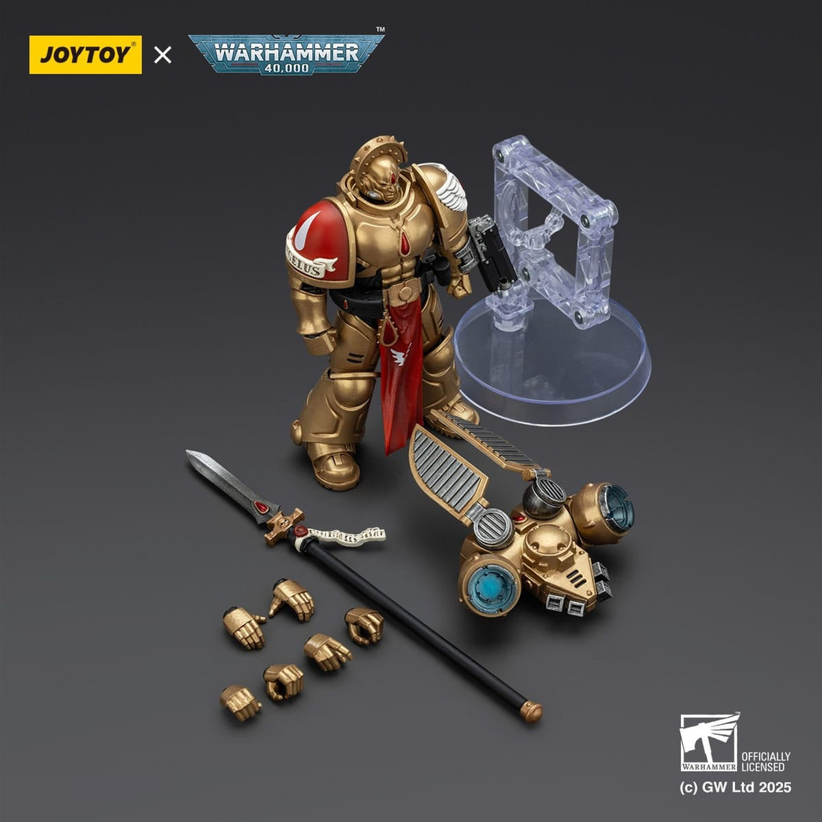 Image produit Warhammer 40,000 : Combat Patrol Blood Angels Figurine articulée Sanguinary Guard 2 avec Angelus Boltgun et Encarmine Spear 20 cm