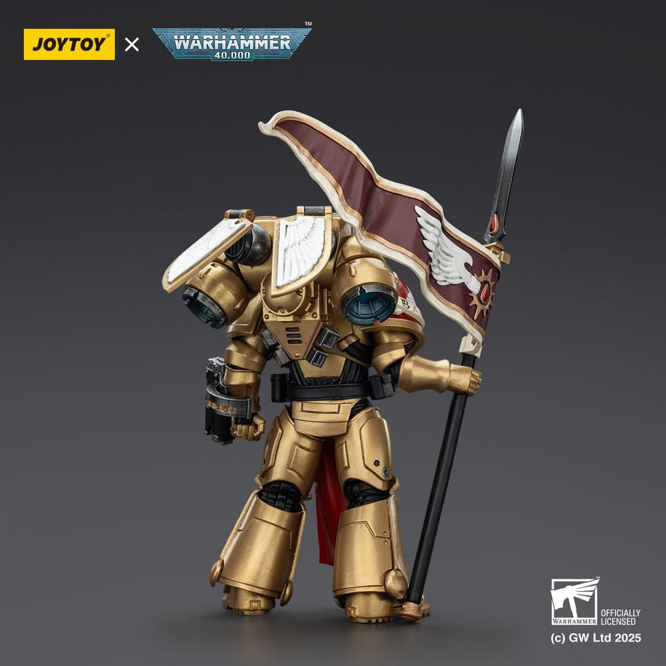 Image produit Warhammer 40,000 : Combat Patrol Blood Angels Figurine articulée Sanguinary Guard 3 avec Angelus Boltgun et Encarmine Spear 20 cm
