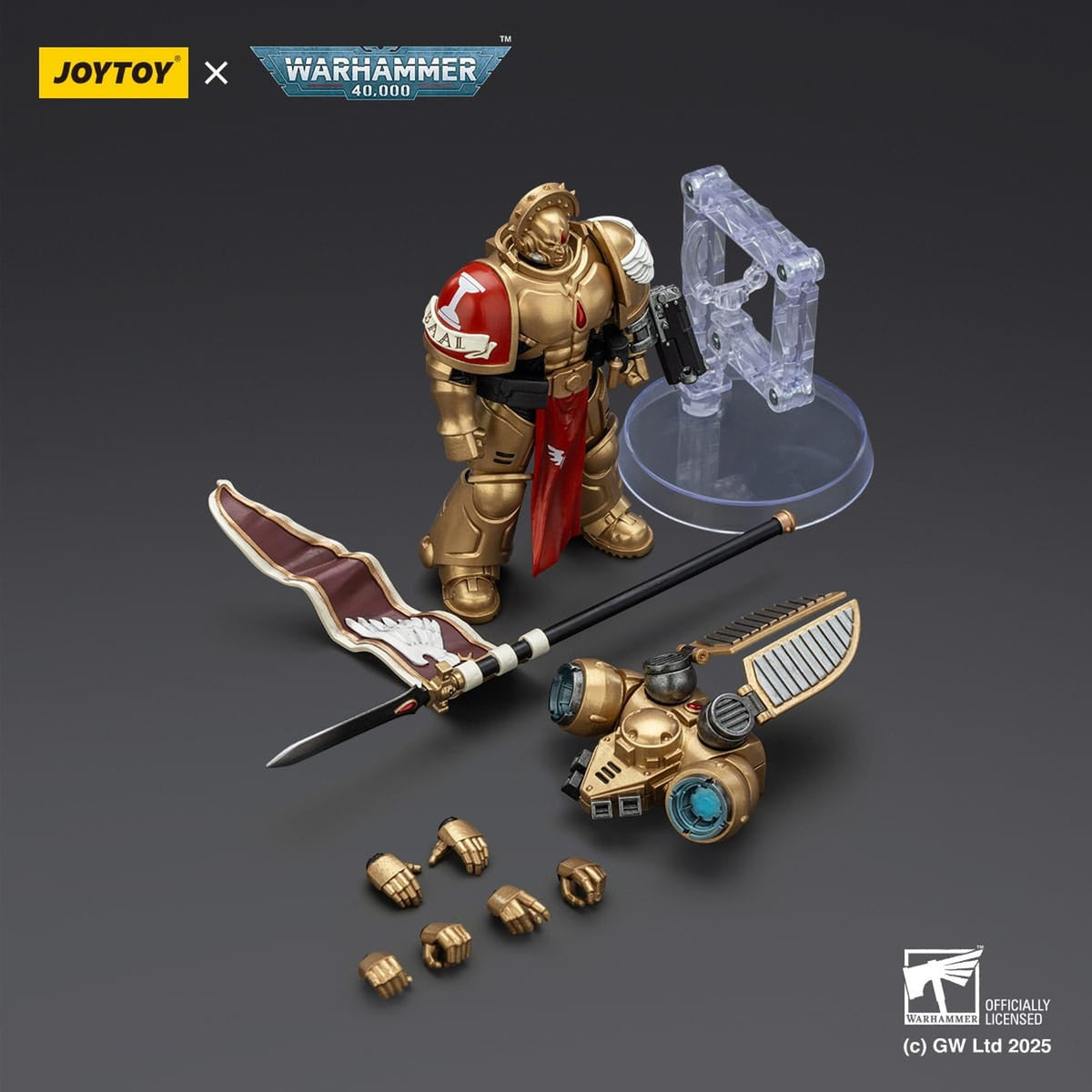 Image produit Warhammer 40,000 : Combat Patrol Blood Angels Figurine articulée Sanguinary Guard 3 avec Angelus Boltgun et Encarmine Spear 20 cm