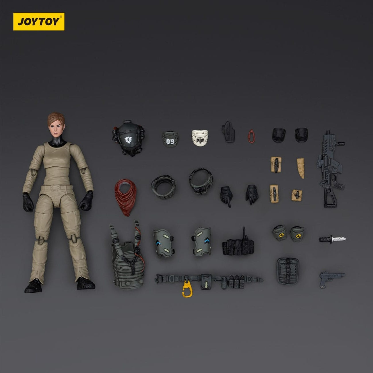 Image produit Figurine d’action APOC Series Dark Source Stellar Scar Assault Team Gravelgold 11 cm