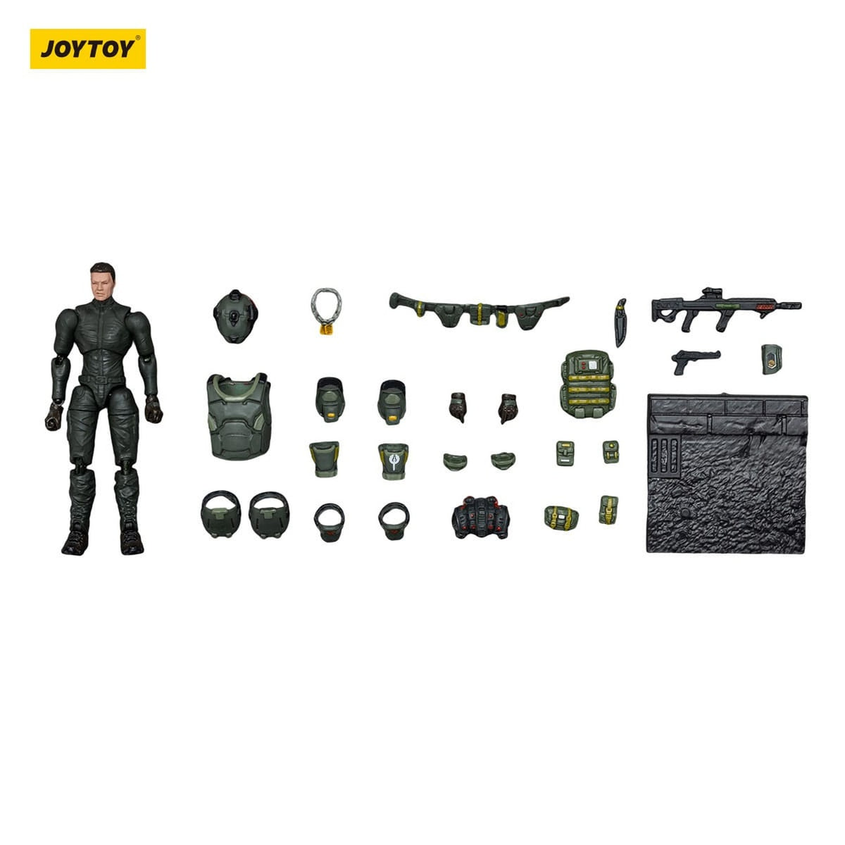 Image produit Steel Ride Corps Dark Source figurine articulée Assaulter Karl 7 cm