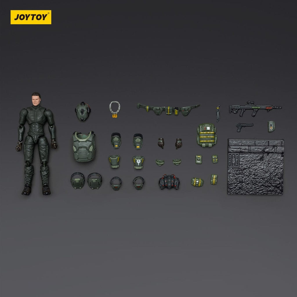Image produit Steel Ride Corps Dark Source figurine articulée Assaulter Karl 7 cm