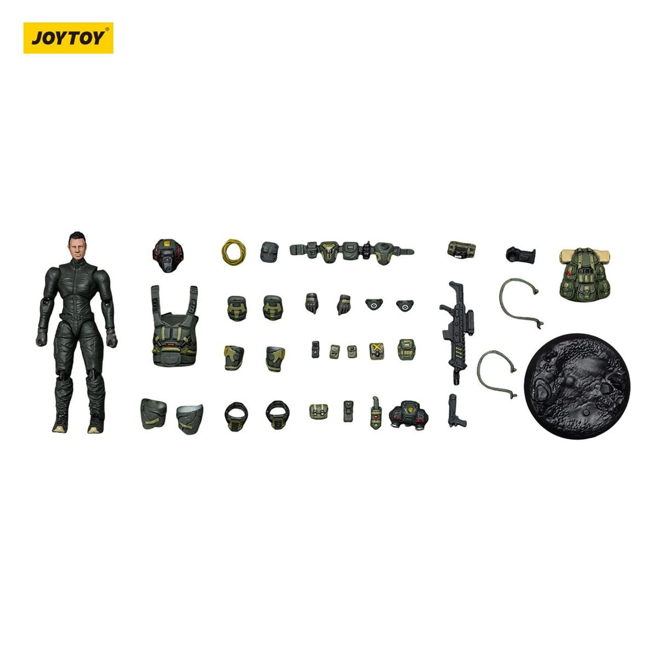 Image produit Steel Ride Corps Dark Source figurine articulée Assaulter Rhett 7 cm