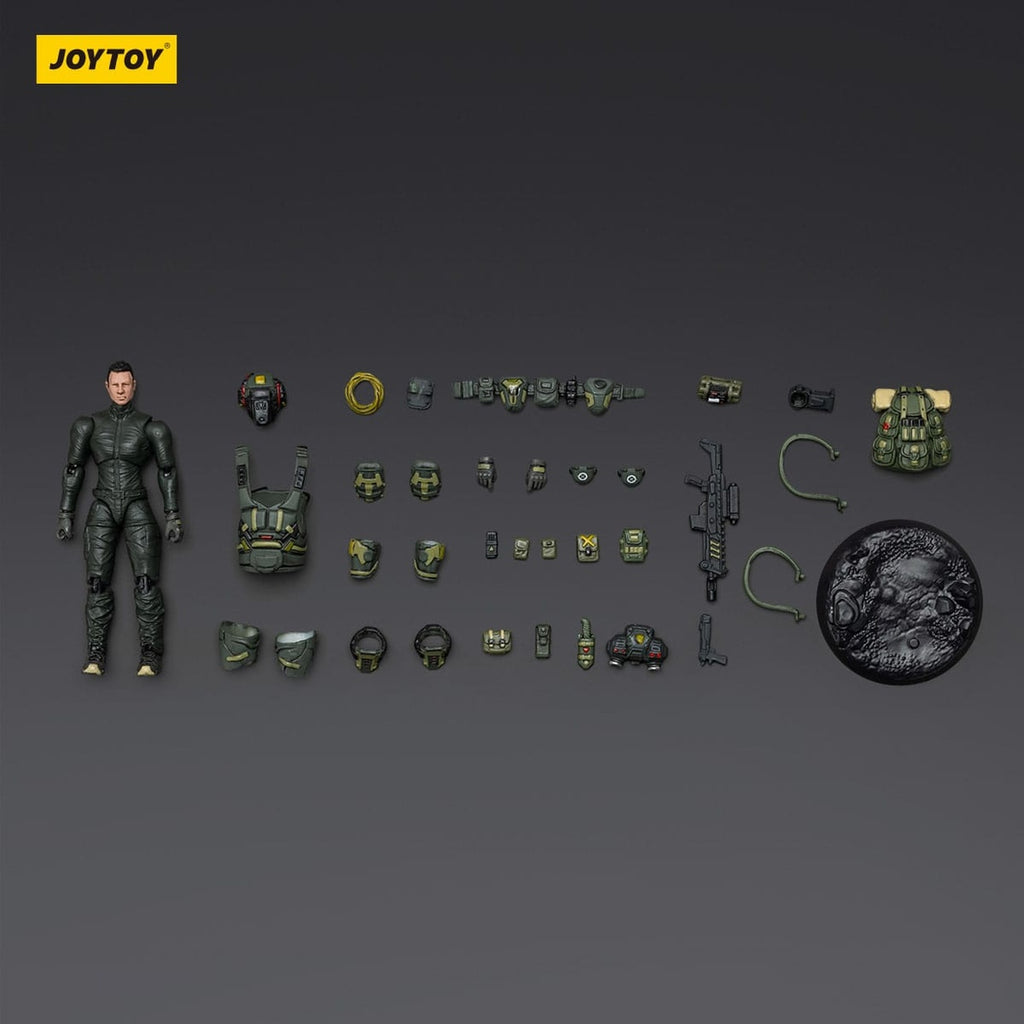 Image produit Steel Ride Corps Dark Source figurine articulée Assaulter Rhett 7 cm
