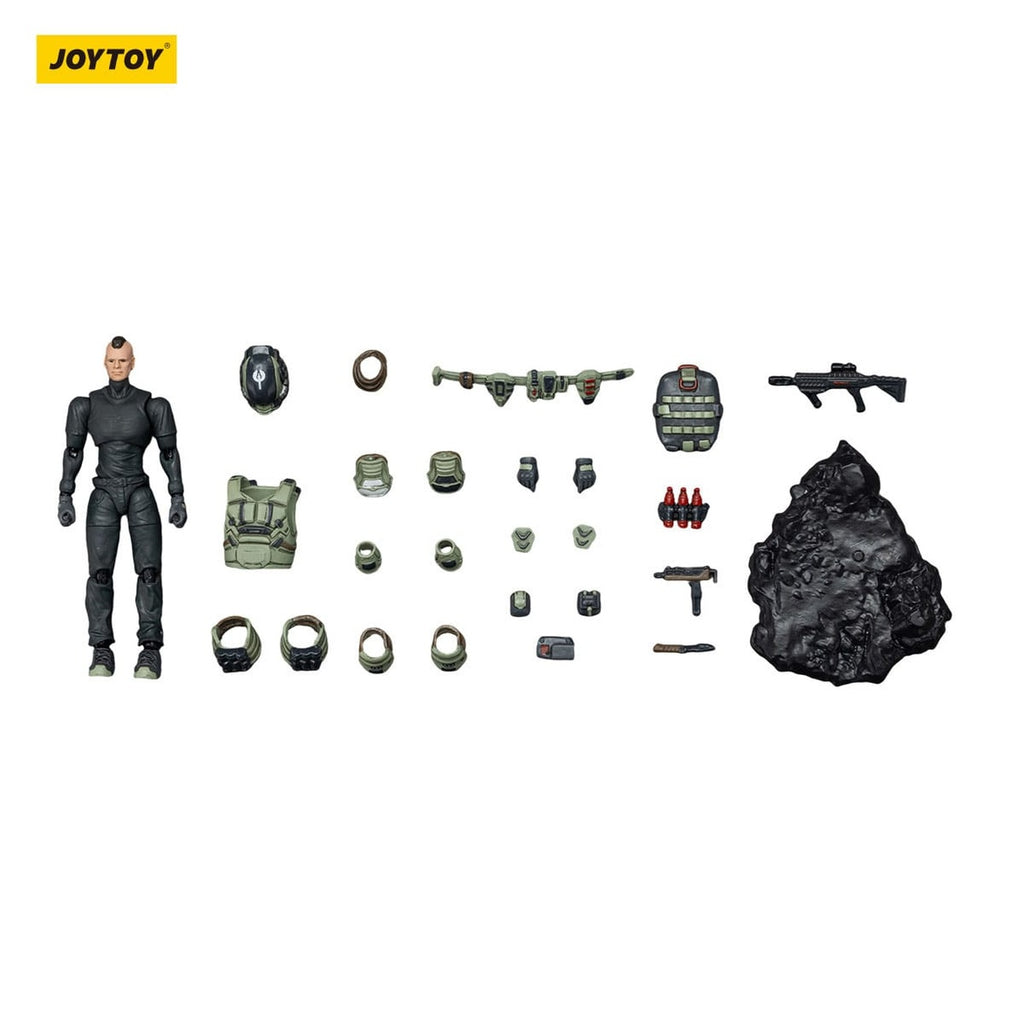 Image produit Steel Ride Corps Dark Source figurine articulée Assaulter Marco 7 cm