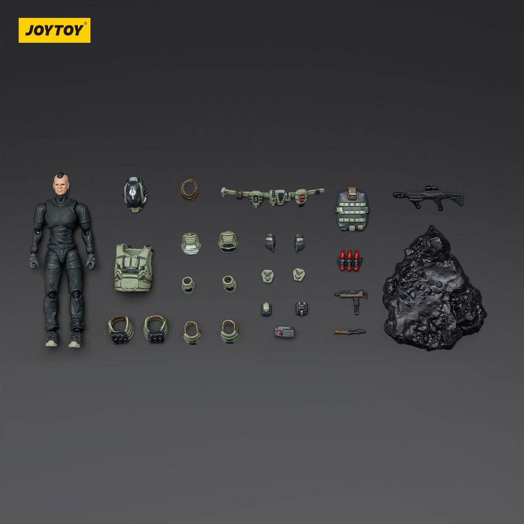 Image produit Steel Ride Corps Dark Source figurine articulée Assaulter Marco 7 cm