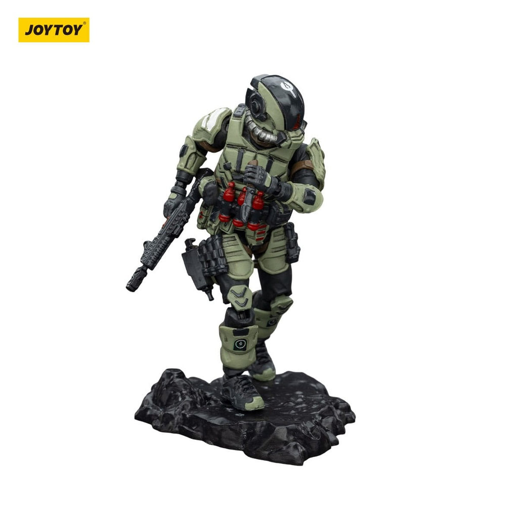 Image produit Steel Ride Corps Dark Source figurine articulée Assaulter Marco 7 cm